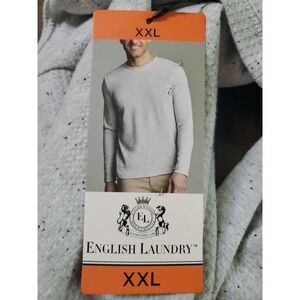 English Laundry Men's Long Sleeve Crewneck XXL  New With Tags